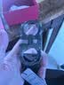 菲拉格慕（Ferragamo）腰带男士商务双面板扣皮带牛皮 3.5CM宽 圣诞礼物 送男友礼盒装 黑棕荔枝纹/枪色扣679710-689134 实拍图