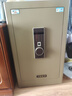 虎牌保险柜家用小型指纹密码WiFi保险箱办公全钢防盗可入墙 80咖啡色 驭尚系列（触控密码） 实拍图