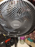 美的（Midea）【超级单品】七叶轻音立式电风扇家用柔风落地扇台式桌面小型风扇大风量节能摇头宿舍电扇 SAF30AB 实拍图