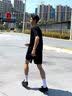 李宁（LI-NING）运动套装男新款春秋开衫外套运动裤跑步套装男士运动休闲两件套 黑色【速干｜多处透气网孔 清爽不闷汗】 L 实拍图