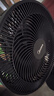 美的（Midea）【超级单品】七叶轻音立式电风扇家用柔风落地扇台式桌面小型风扇大风量节能摇头宿舍电扇 SAF30AB 实拍图