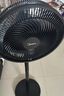 美的（Midea）【超级单品】七叶轻音立式电风扇家用柔风落地扇台式桌面小型风扇大风量节能摇头宿舍电扇 SAF30AB 实拍图