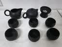 唐丰紫砂功夫茶具套装家用轻奢高档西施茶壶茶杯盖碗办公泡茶整套礼物 紫韵西施壶 9件 实拍图