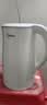 美的（Midea）电热水壶烧水壶1.7L304不锈钢0涂层双层隔热自动断电1500W养生冲奶泡茶 MK-SH17M130 实拍图