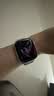 Apple/苹果 Watch S11 智能手表GPS款42毫米银色铝金属表壳雾紫色运动型表带S/M MEUT4CH/B情人节 实拍图
