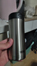 膳魔师（THERMOS）保冷保温杯400ML高真空不锈钢商务办公保温杯JCG-400C SBK 实拍图