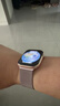 Apple/苹果 Watch S11 智能手表GPS+蜂窝款46毫米玫瑰金色铝金属表壳淡桃粉色运动型表带M/L MFDH4CH/B 实拍图