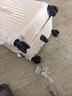 纯奢（CHEYSIR）五轮超大容量行李箱万向轮PC拉杆箱男女学生旅行箱密码箱包皮箱子 经典款-珍珠白·减震刹车功能 26英寸 -抗菌内里【创新5轮-中途旅游/上学】 实拍图