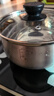 BSITN304不锈钢奶锅18cm 加厚双层复底 热煮牛奶锅辅食锅无涂层BC1560 实拍图