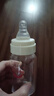 爱得利（evorie）奶瓶 新生儿奶瓶 标准口径玻璃奶瓶120ml (自带0-3个月S码圆孔) 实拍图