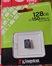 金士顿（Kingston）128GB TF（MicroSD） 存储卡 U1 A1 V10 内存卡 读速150MB/s 适配无人机/运动相机/switch/监控 实拍图