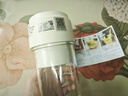 小熊（Bear）全玻璃榨汁机 无线便携榨汁杯 家用可碎冰果汁机小型多功能果蔬料理 电动奶昔随行搅拌杯LLJ-F04E2 实拍图