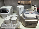 美的（Midea）【价保618】电炖锅用炖汤盅电炖锅 电煮锅电蒸锅上蒸下炖隔水电砂锅煲汤电炖锅电炖盅燕窝炖盅辅食 4.5L 【性价比优选 一锅五胆】DZE2552 实拍图