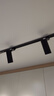 佼佼者（JIAOJIAOZHE）轨道射灯LED导轨式cob聚光背景墙商用明装30W 4000K中性光 黑色 实拍图