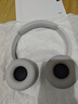 索尼（SONY）WH-CH520 无线蓝牙耳机头戴式电脑手机学习游戏音乐耳机通用适用于安卓苹果 白色 实拍图