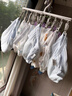 贝肽斯尿布婴儿纱布如厕训练裤隔尿可水洗宝宝戒尿不湿110码6条装 粉紫 实拍图