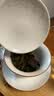 南山先生|哑光脂白盖碗 三才碗功夫茶具 茶壶泡茶茶碗 马蹄莲--脂白三才碗140ml 实拍图