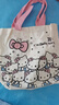 HelloKitty帆布包大容量通勤包包手提包时尚背包可爱百搭单肩包 粉色KT【带飘带】 实拍图