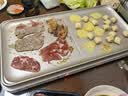 松下（Panasonic）【送烤盘】聚嗨盘电烤盘无烟涮烤一体烤肉盘家用烧烤多功能锅左右独立控温M1+AHM1 实拍图