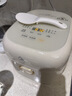 美的（Midea）【价保618】小碧玉电饭煲2-3人3升0氟陶瓷白玉内胆家用电饭锅煮粥智能预约多功能一锅多用RE360 实拍图