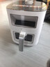 美的（Midea）【价保618】0氟新风炎烤空气炸锅家用 6.5L大容量多功能免翻面双可视空气炸锅蒸烤一体烤箱KZC6521 实拍图
