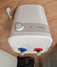 美的（Midea）【8年质保】5升储水式电热水器小厨宝家用洗碗洗菜安全1650W速热厨房热水宝F05-15A1(S) 实拍图