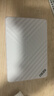 科硕（KESU）500GB 移动硬盘大容量 双盘备份USB3.0  250+250G照片视频存储备份 K205 皓月白 2.5英寸大U盘 实拍图