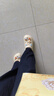 名创优品（MINISO）洞洞鞋女款夏季户外穿eva防滑防臭可DIY沙滩鞋增高凉拖鞋女士 卡其+海洋星星 38-39 实拍图