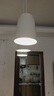 松下（Panasonic）LED餐厅吊灯全光谱高显色防眩护眼读写白色简约灯具HHLN3600 实拍图