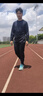 FILA 斐乐官方男装针织长裤秋冬款基础百搭运动直口裤子男 RD宝蓝-NV 175/84A/L 实拍图