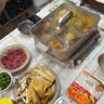 美的（Midea）电火锅鸳鸯锅电煮锅火锅专用锅多功能锅料理烤肉锅分体式多功能一体电锅0氟钛陶HGS352866S 实拍图