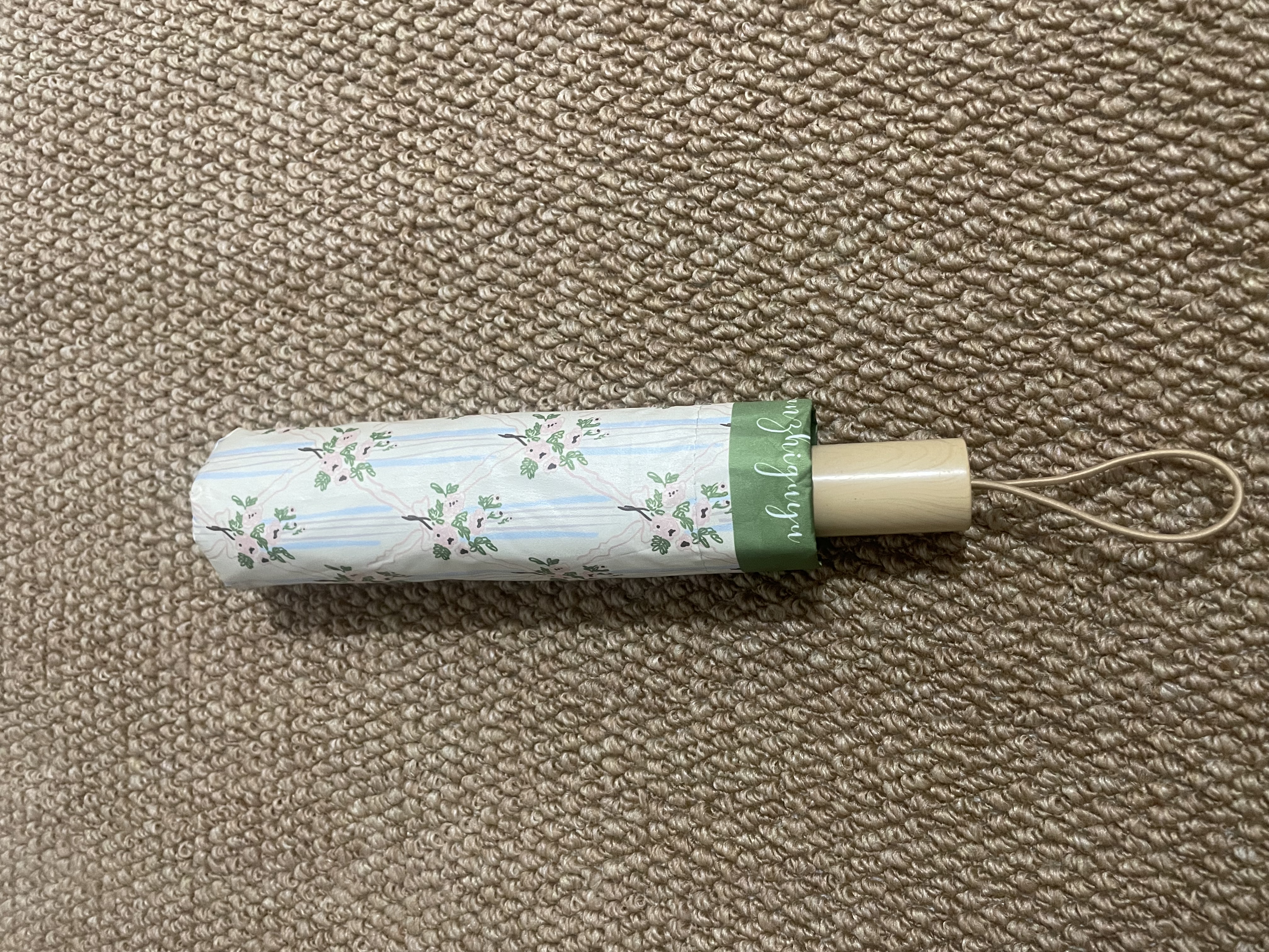 繁夏小清新碎花雨伞女晴雨两用小巧便携防晒防紫外线太阳伞黑胶遮阳伞复古田园 实拍图