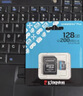 金士顿（Kingston）128GB TF（MicroSD）存储卡 内存卡U3 V30 A2 4K适配大疆Pocket 4/Action 6/Nano/无人机/运动相机 实拍图