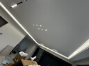 雷士（NVC）led防眩筒灯窄边深杯嵌入式天花灯家用客厅全铝护眼开孔7.5吊顶灯 筒灯-黑杯-12W【中性光】开孔7.5-8cm 实拍图