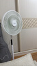 美的（Midea）【幸运草安睡1S】一级能效直流变频声控电风扇家用遥控卧室静音落地扇台式桌面抗菌大风力转页扇 实拍图