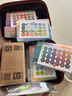 美吉万120色拼豆全套拼豆豆手工diy套装3d立体融合拼豆儿童手工制作材料包大熨斗3C安全认证含收纳箱 实拍图