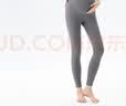 全棉时代孕妇装打底裤无缝一体织弹力百搭高腰托腹鲨鱼裤 灰170 实拍图