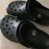 卡骆驰（CROCS）贝雅洞洞鞋男鞋女鞋轻便耐磨一脚蹬拖鞋休闲鞋百搭花园鞋|10126 黑色-001 37 /38(230mm) 实拍图
