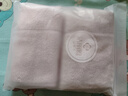洁丽雅（Grace）新疆棉抗菌毛巾加厚加大纯棉标准成人素色良品大毛巾2条装运动 实拍图