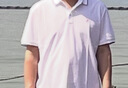 FILA 斐乐官方男子POLO衫2026年夏季休闲透气凉感短袖T恤商务通勤上衣 实拍图