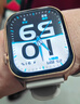联想（Lenovo）智能手表 Watch Fit轻薄大屏血氧心率睡眠蓝牙通话健康监测穿戴运动手表手环 曜石金 男女朋友礼物 实拍图