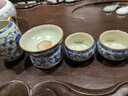 兮元记青花汝窑茶具套装整套家用高档泡茶壶茶杯茶盘退休乔迁节日礼物 繁花米黄汝窑大西施壶9头套装【礼盒装】 实用生日新婚乔迁之喜搬家礼物 实拍图