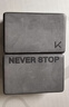 Keep瑜伽砖舞蹈砖成人儿童练功砖EVA瑜伽器材用品压腿神器 墨灰2块装 实拍图