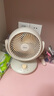 美的（Midea）【小型风扇】轻音台式桌面空气循环扇家用柔风电风扇宿舍办公迷你台扇落地扇空调伴侣 GAF18AD 实拍图