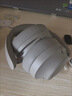 QCY H3S 头戴式-56dB主动降噪【双金标+A级降噪认证】7麦蓝牙耳机无线有线游戏低延迟超长续航 灰色 实拍图