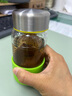 家の物语（KATEI STORY）日本豆浆杯家用牛奶瓶微波炉加热便携外带早餐杯子刻度玻璃水杯 小号-(耐冷耐热） 200ml 2只 实拍图