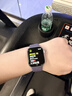 Apple/苹果 Watch S11 智能手表GPS款42毫米银色铝金属表壳雾紫色运动型表带S/M MEUT4CH/B情人节 实拍图