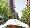 MISSION UV黑胶防晒帽女遮阳帽太阳帽贝壳空顶帽夏季遮脸防紫外线大帽檐帽子 实拍图