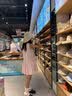 三彩2026夏季新款纯棉连衣裙无袖背心裙宽松A字裙短裙F 蜜桃粉 S 155/80A 实拍图