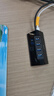 飚王（SSK）usb3.0分线器扩展坞 高速四口扩展器hub集线器拓展坞 笔记本电脑一拖多口转换器转接头延长线 【USB3.0款】5Gbps/带供电口SHU835 1.5m 实拍图